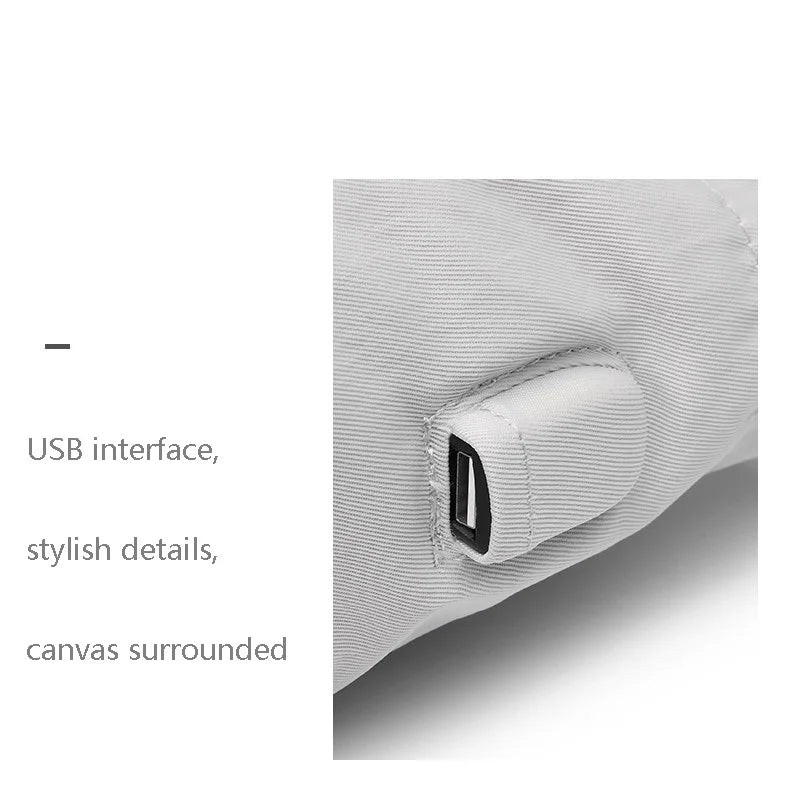 Stylish Waterproof Laptop Backpack for Women | USB Charging