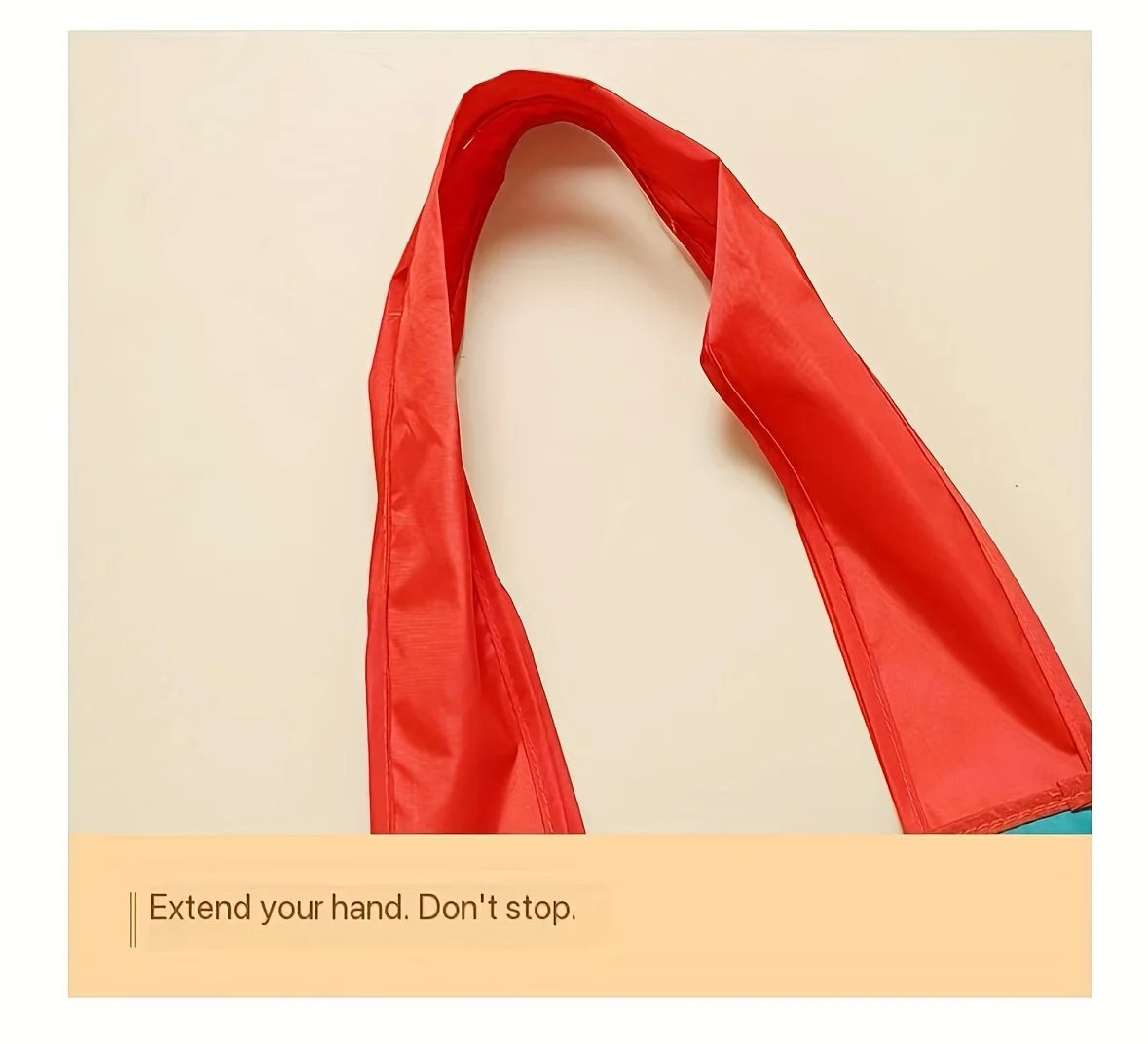 Foldable Large-Capacity Tote Bag | Stylish Grocery and Travel Companion