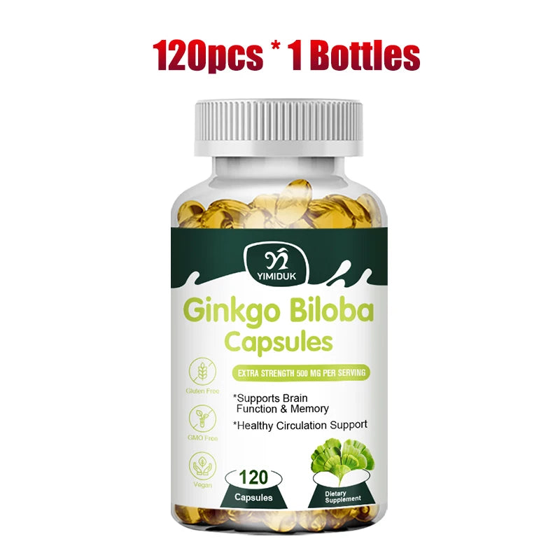 Buy 2 Get 2 Free! Ginkgo Biloba Extract for Enhanced Memory & Focus