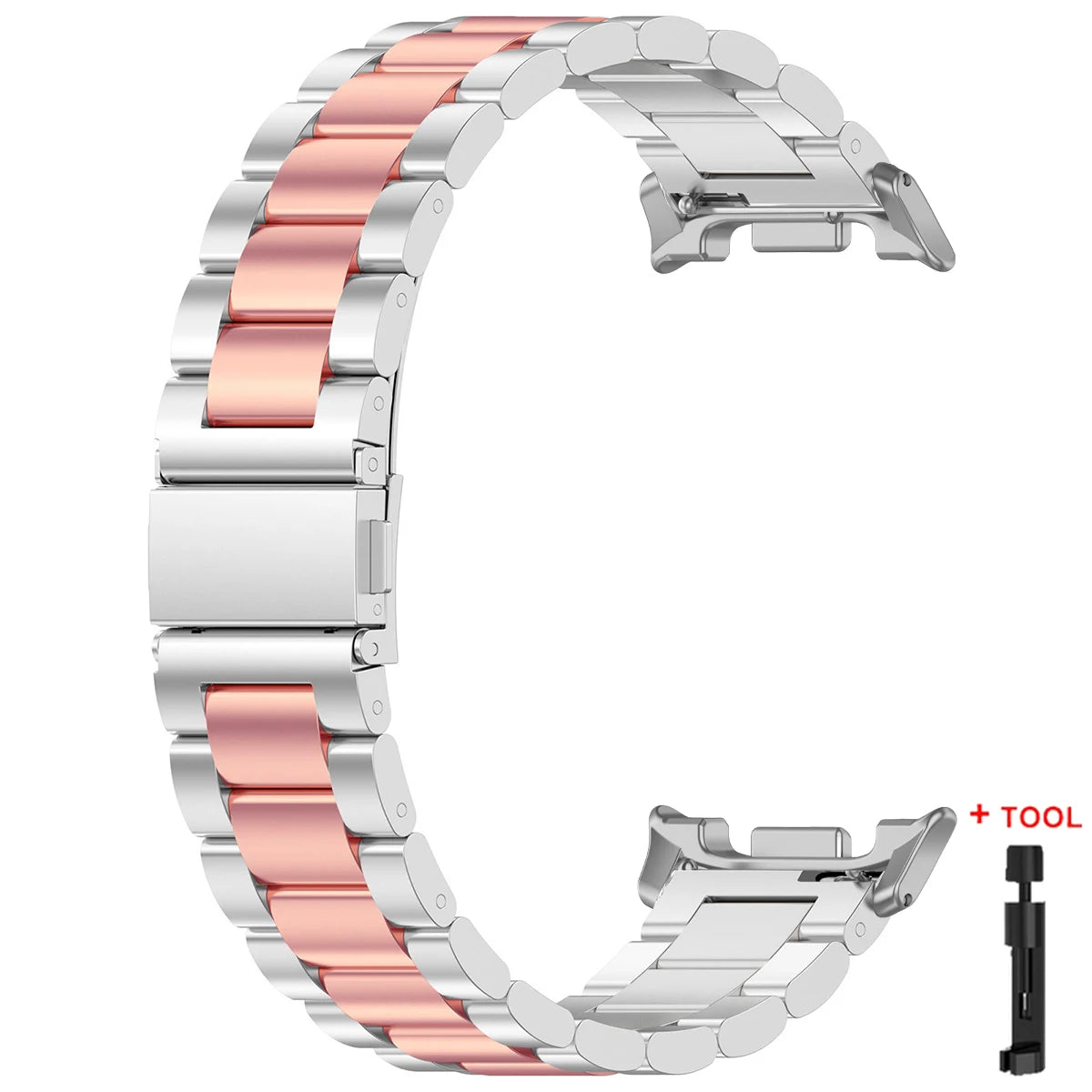 Premium Stainless Steel Watch Strap for Versatile Styles