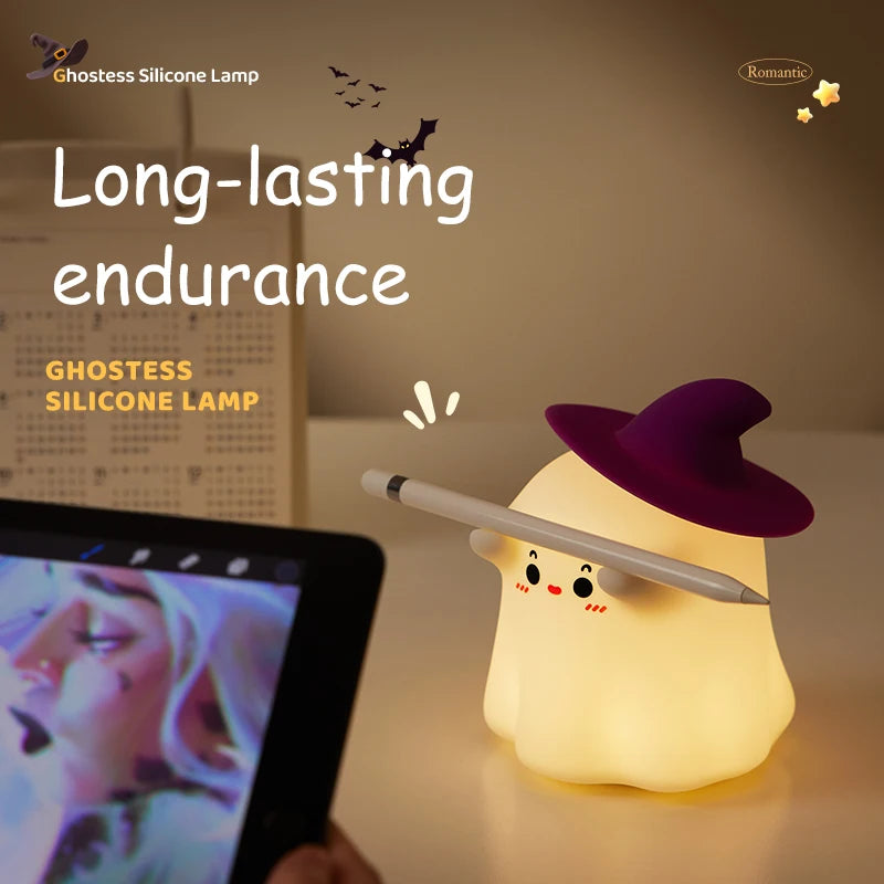 Halloween LED Night Light | Adorable Mushroom, Pumpkin & Ghosts