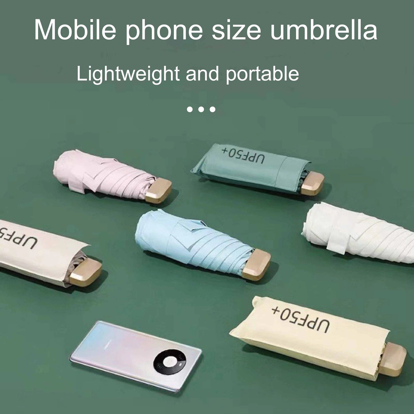 Mini Five-Fold Sun Umbrella | Portable UV Protection for All