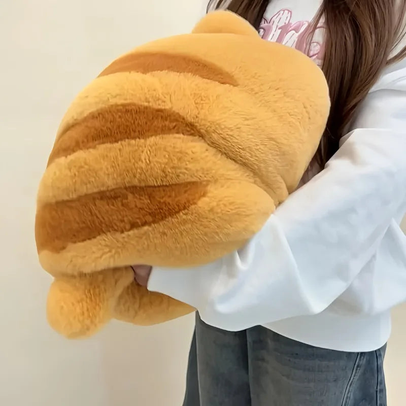 Giant Orange Cat Plush Toy | Soft Kawaii Kitty Pillow for Home
