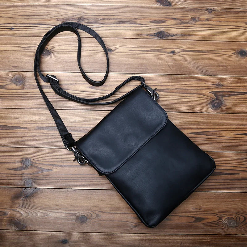 Genuine Leather Men's Shoulder Bag | Stylish & Functional Messenger