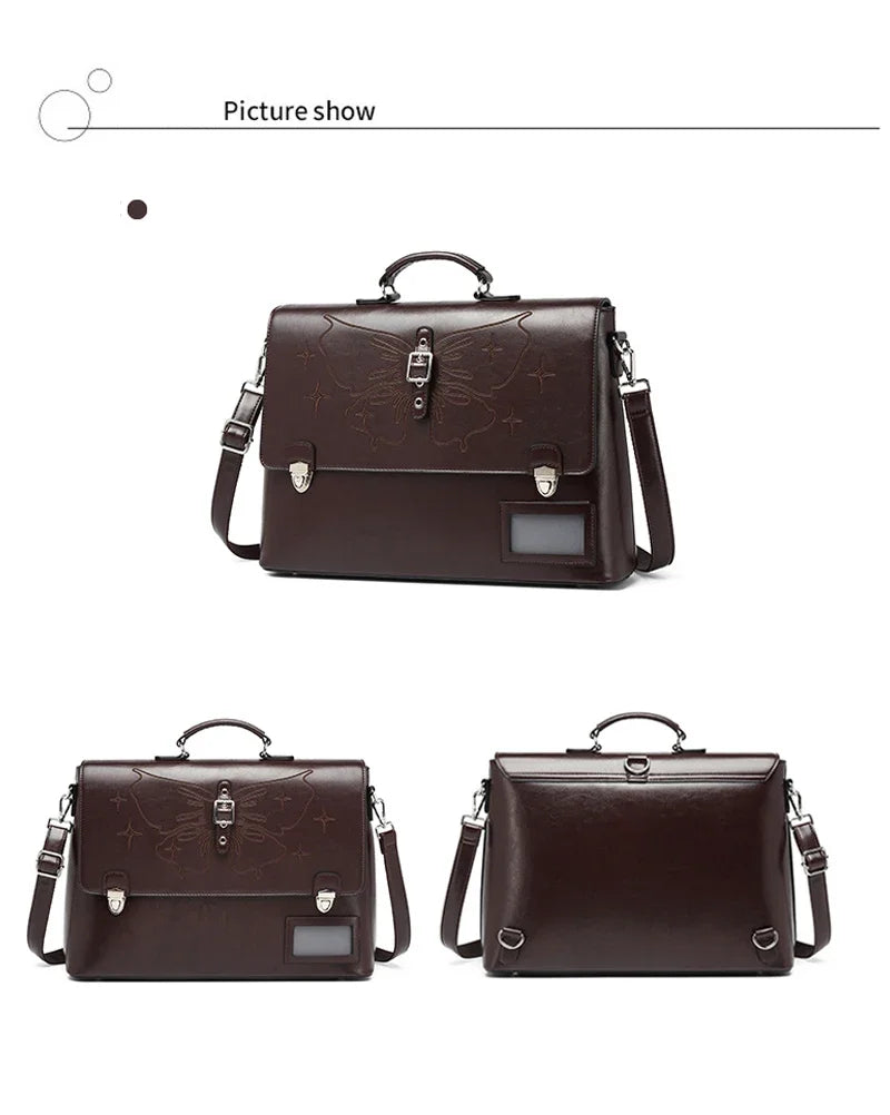 Stylish Cowhide Women's Backpack | Large Capacity Leather Bag