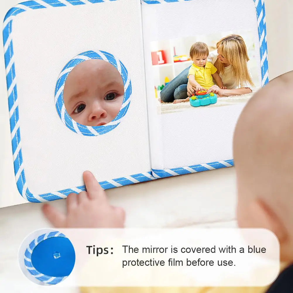 Soft Cloth Cartoon Baby Photo Memory Album | Handmade Keepsake Gift
