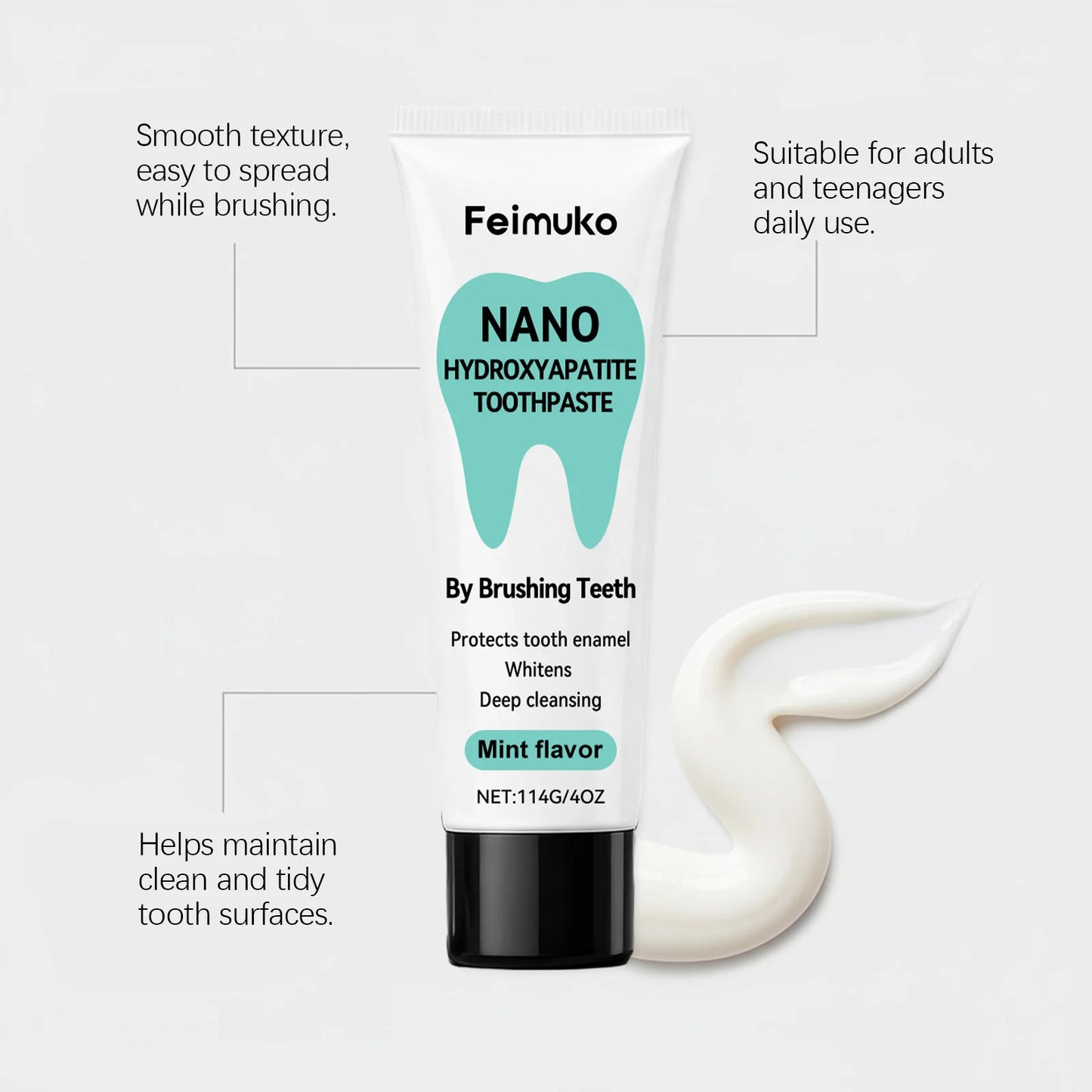 Gentle Mint Toothpaste for Sensitive Gums | Fresh Breath Care