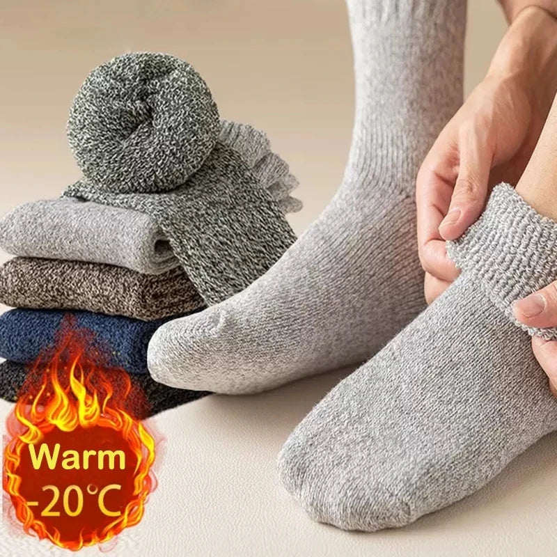 Cozy Winter Warm Wool Socks | Thick & Comfortable for All