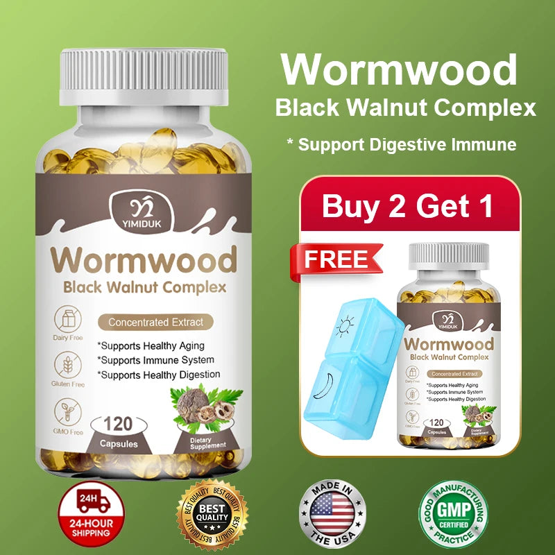 Premium Wormwood Cleanse Supplement for Intestinal Health