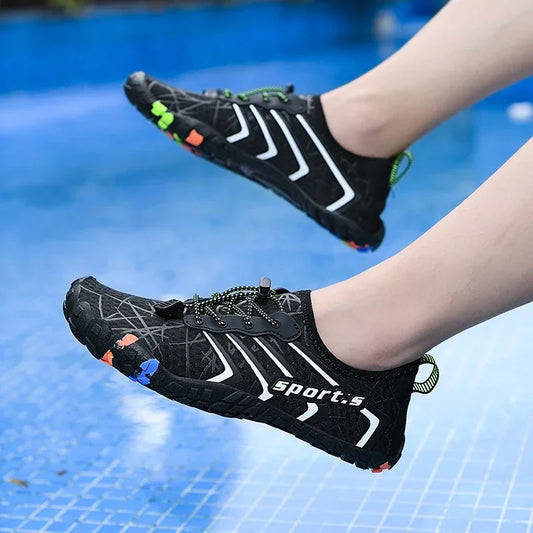 Unisex Quick-Drying Aqua Water Shoes | Breathable Beach Footwear