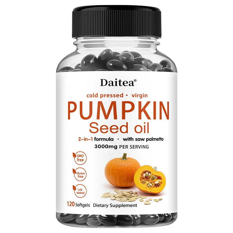 Pumpkin Seed Oil & Saw Palmetto Extract | Men's Health Support