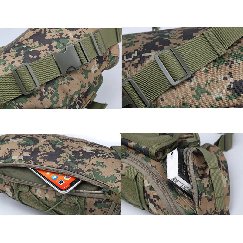 Men's Tactical Waterproof Waist Bag | Ideal for Outdoor Adventures