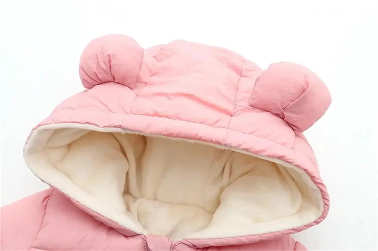 Warm and Stylish Baby Jumpsuits | Cozy Hooded Rompers for Winter