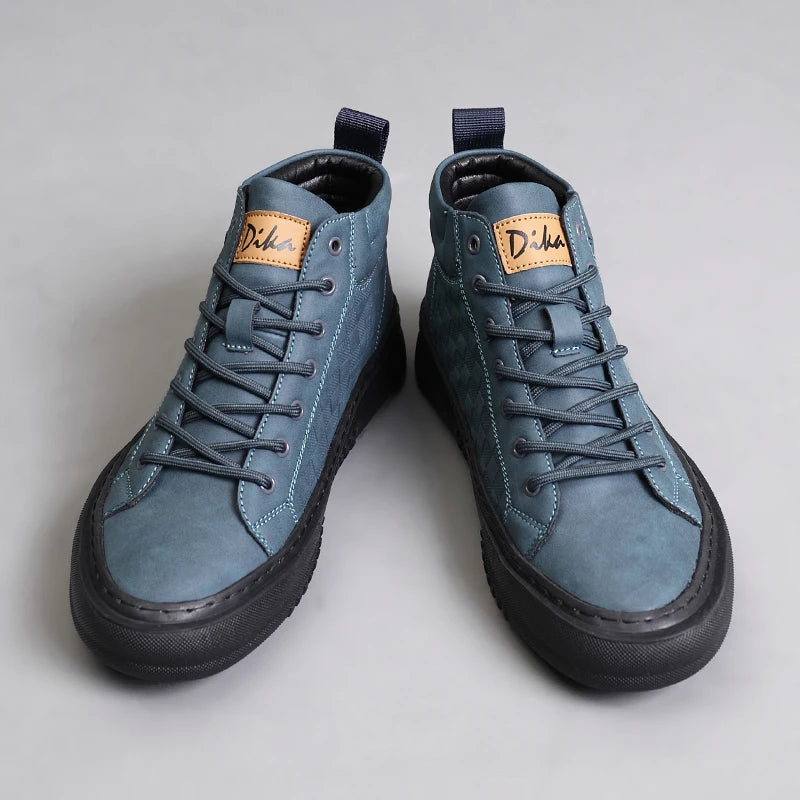 Men's Versatile Casual Sports Shoes | Retro Mid-Top Style