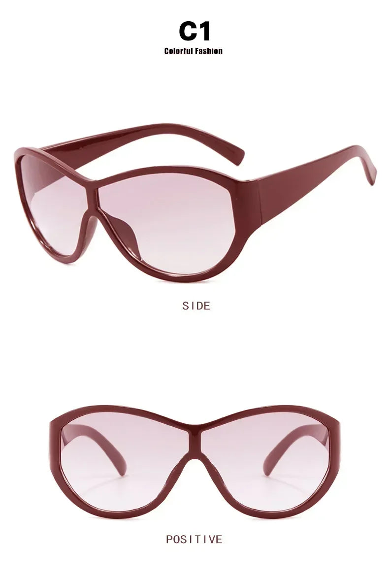 Stylish Retro Y2K Sunglasses | Windproof Fashion Eyewear