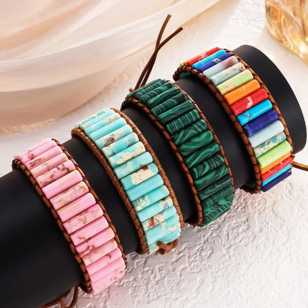 Colorful Adjustable Braided Bracelet | Bohemian Charm Jewelry