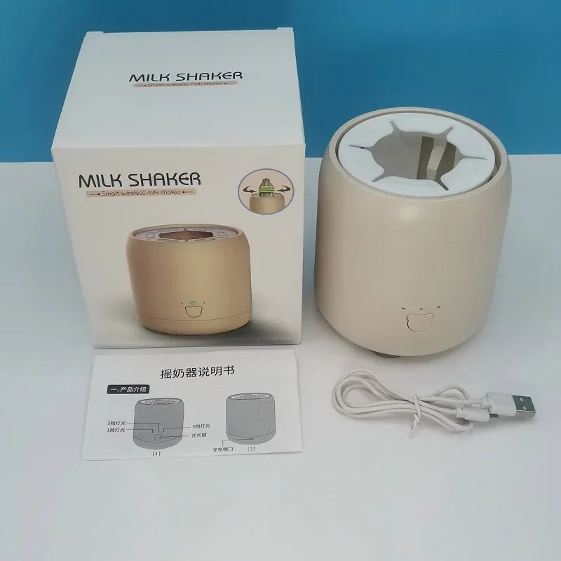 Portable Baby Bottle Shaker | USB Charging Milk Blender
