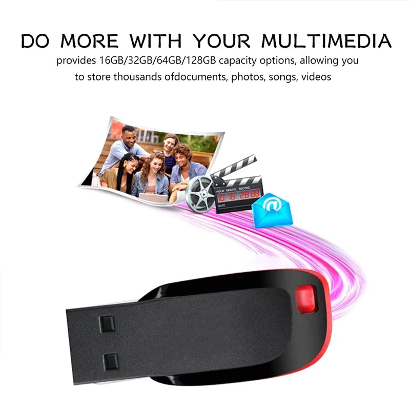 High Speed USB Flash Drive - Waterproof Memory Stick Options