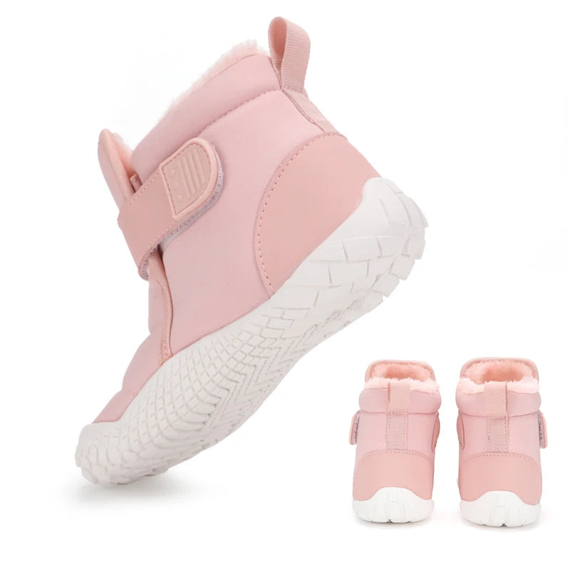 Kids Waterproof Snow Boots | Comfortable & Warm Fur Lined Boots