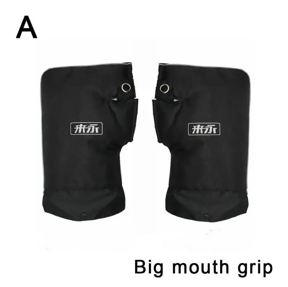 Motorcycle Handlebar Muff Winter Warm Gloves Waterproof Scooter Handle Bar Cover Thermal Hand Warmer Riding Protection