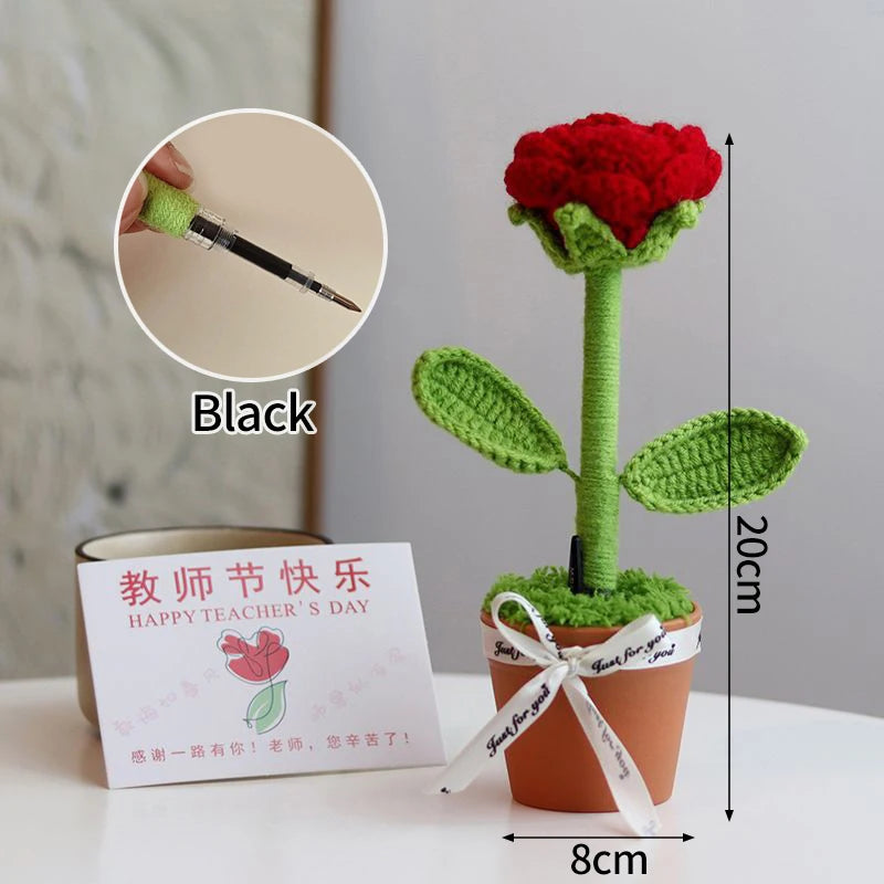 Handmade Crochet Flower Pot | Perfect Gift for Any Occasion