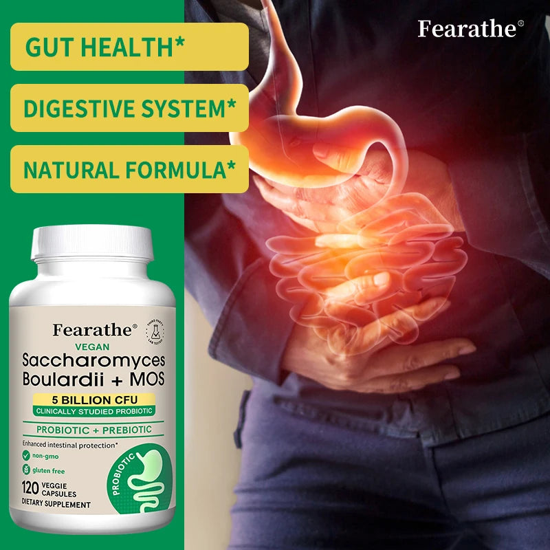 Premium Saccharomyces Boulardii Probiotics for Gut Health