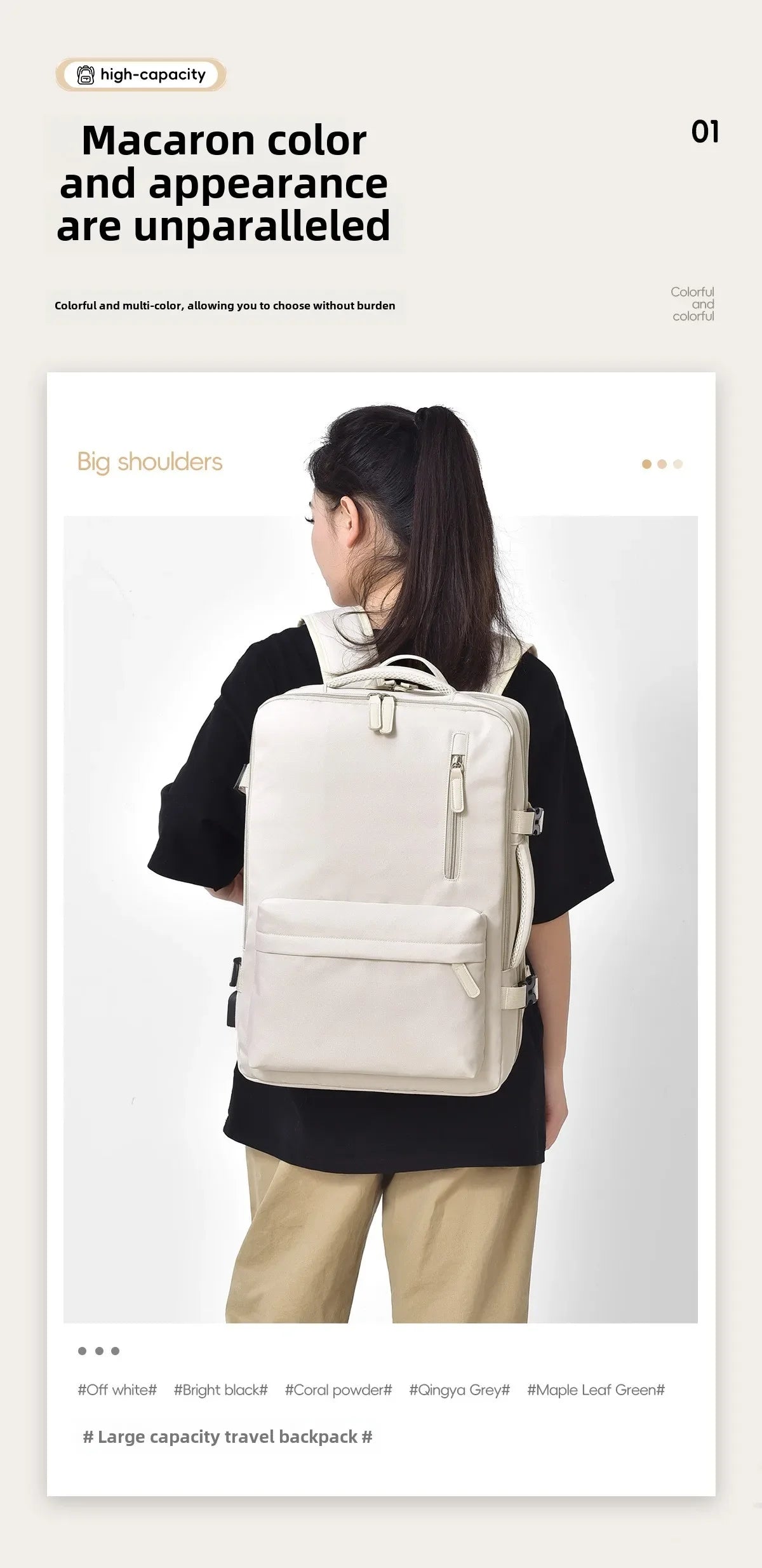 Versatile Cabin Backpack | Travel-Friendly Laptop & School Bag