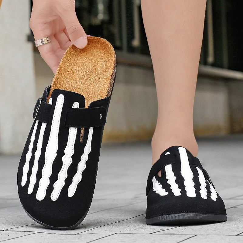 Men's Cork Clogs with Arch Support | Comfortable Indoor Footwear