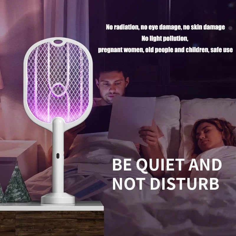 3000V Electric Mosquito Swatter with USB Charging | Pest Control