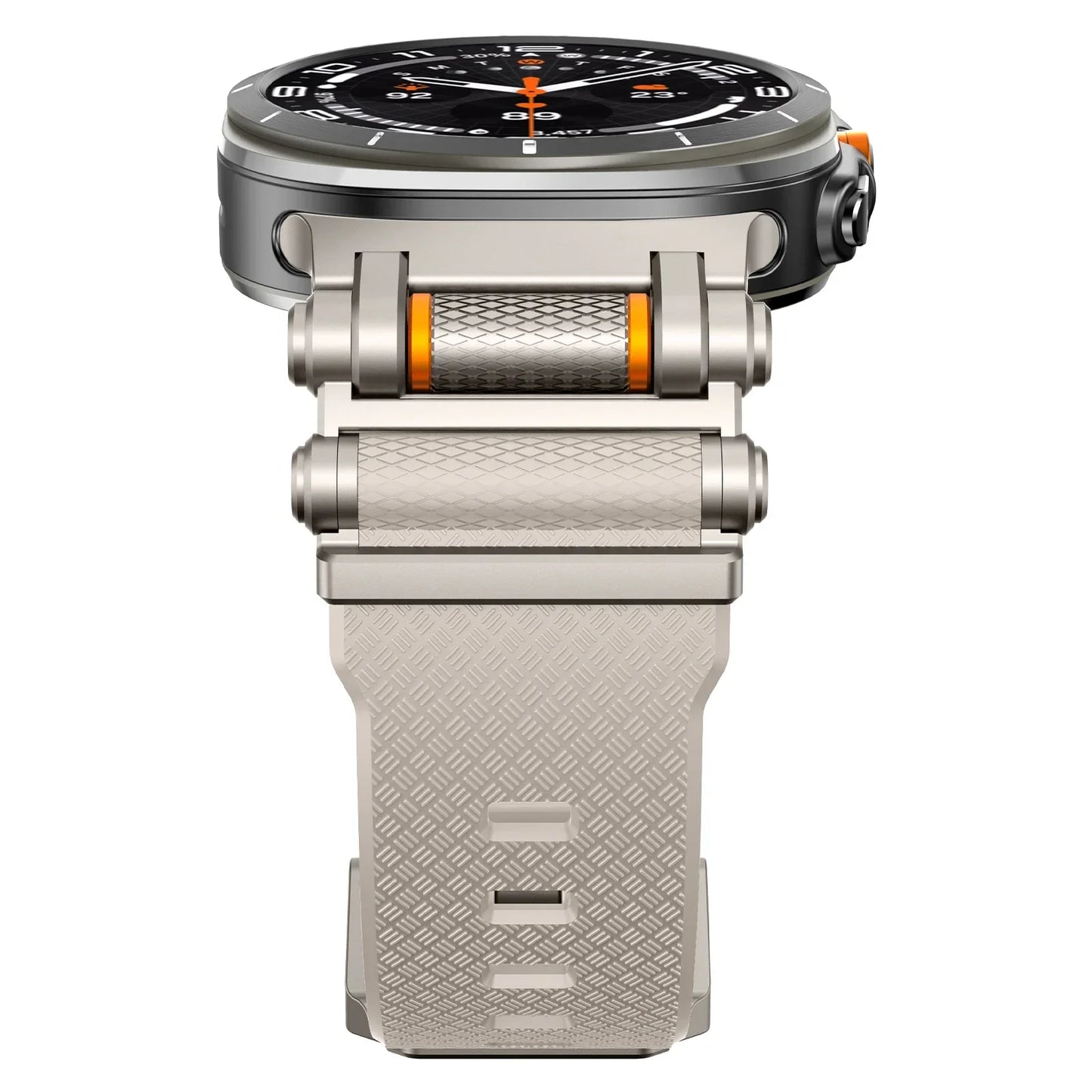 Luxury Silicone Sport Band for Galaxy Watch Ultra 47mm | No Gaps Design