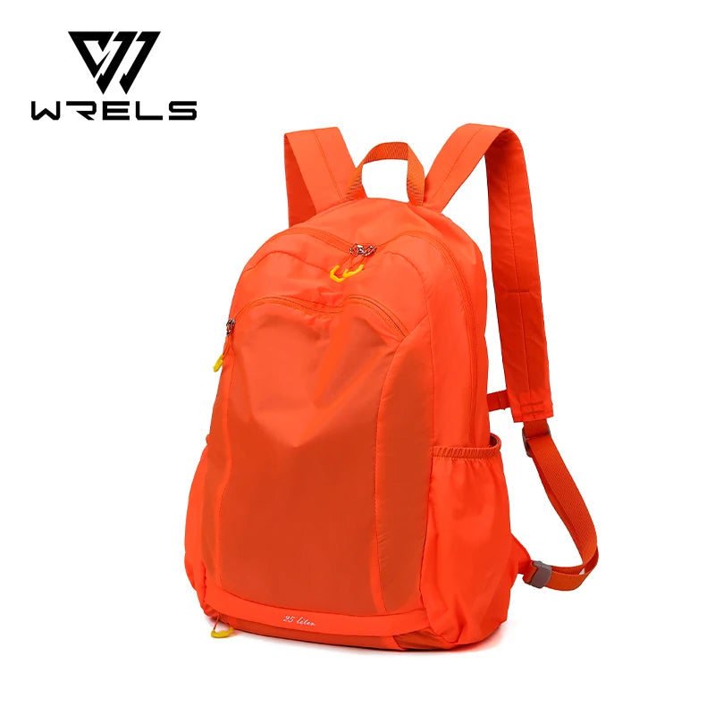 WRELS Outdoor Sports Backpack Wet Dry Seperation Fitness Hydration Backpack Lightweight Folding Waterproof Hiking Shoulders Bag