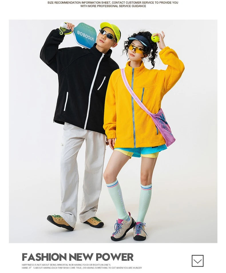 Lightweight Waterproof Fleece Jacket for Outdoor Adventures