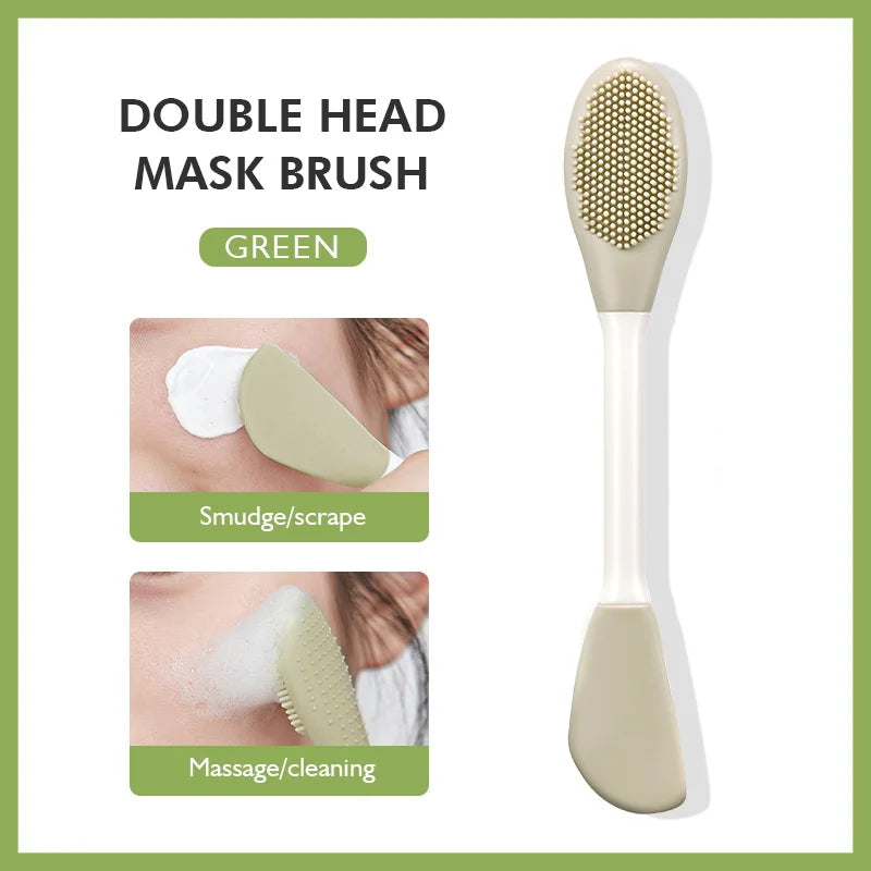 Dual-Use Silicone Facial Cleansing Brush | Deep Clean & Exfoliate