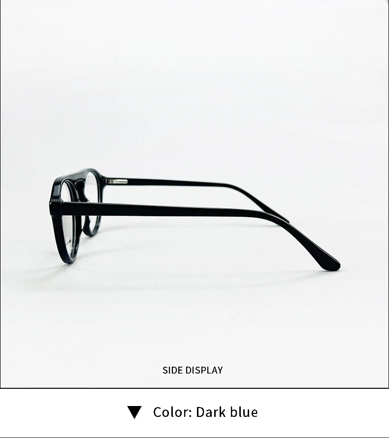 Unisex Rectangle Eyeglass Frames with UV Protection | Stylish and Versatile