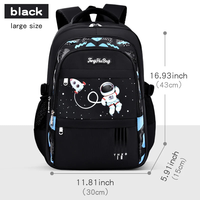 Waterproof Astronaut Schoolbag | Stylish Durable Backpack for Boys
