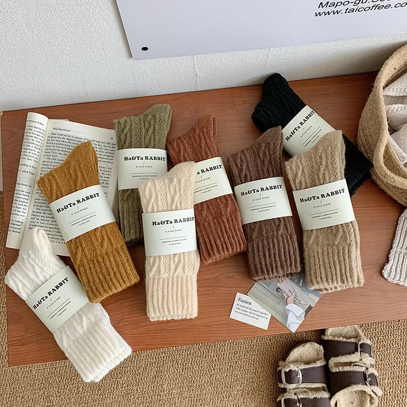 Women's Thicken Cashmere Wool Socks | Cozy Winter Essential