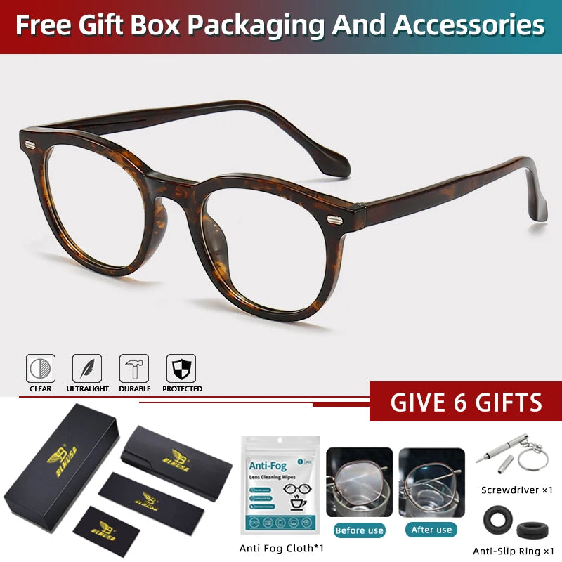 Chic Retro Prescription Glasses for Men & Women | Free Shipping
