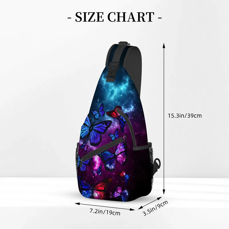 Stylish Cartoon Chest Bag for Boys & Girls | Large Capacity Messenger Bag