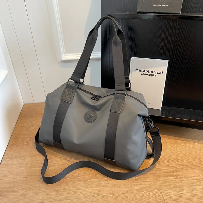 Men's Large Capacity Travel Duffel Bag | Durable Nylon Sports Tote