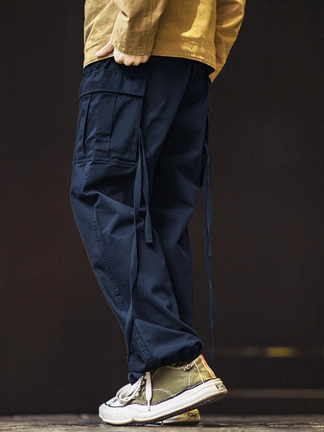 Men's Vintage Multi-Pocket Tactical Cargo Pants | All-Season Comfort
