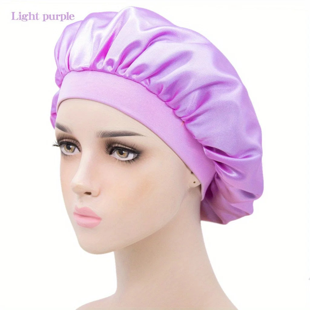 Women's Satin Sleep Bonnet | Smooth Hair Protection Cap