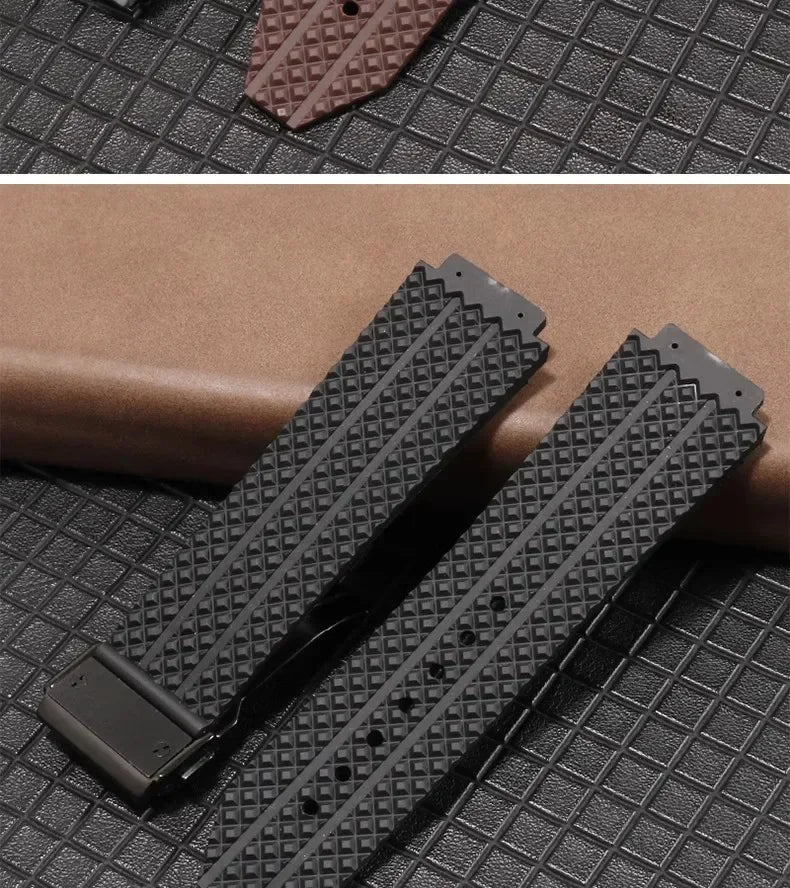 Waterproof Silicone Watch Band | Durable Men's Watch Strap
