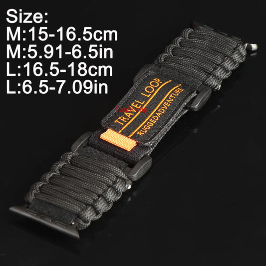 Versatile Travel Loop Umbrella Rope Band for Smartwatches
