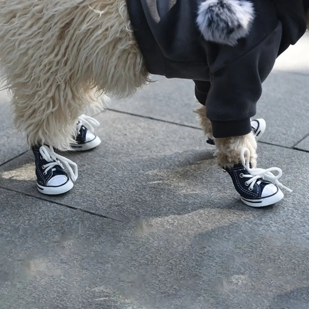 Adjustable Waterproof Pet Shoes - 4PCS Set for Dogs