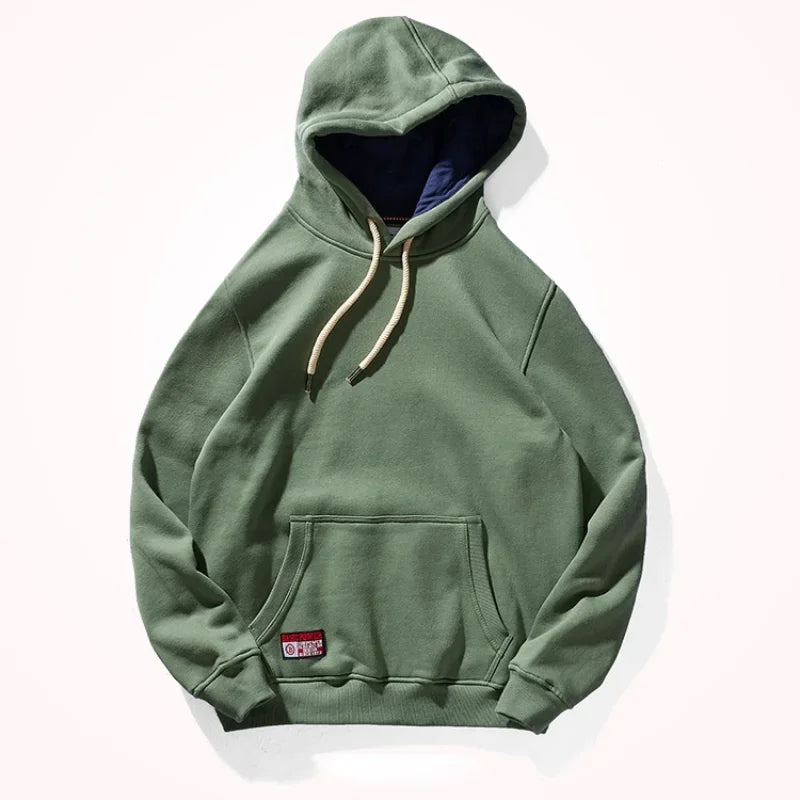 Men's Fashionable Hooded Pullover | Cozy Multi-Color Sports Top