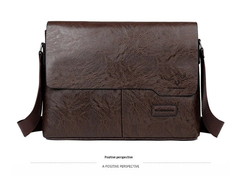 Stylish PU Leather Business Shoulder Bag | Ideal for Professionals