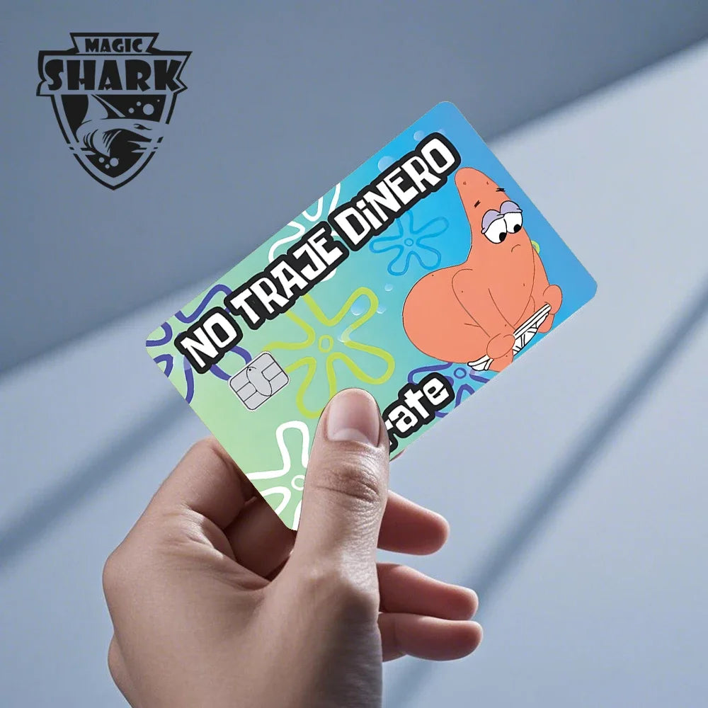 Cartoon Waterproof Skin Cover Sticker for Credit and Debit Cards