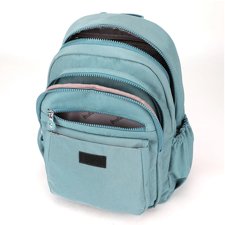 Stylish Lightweight Black Commuter Backpack for Women