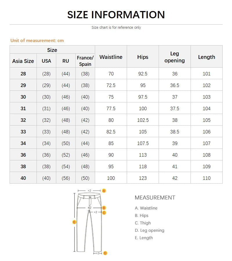 Men's Summer Thin Jeans | Soft Breathable Denim Casual Trousers