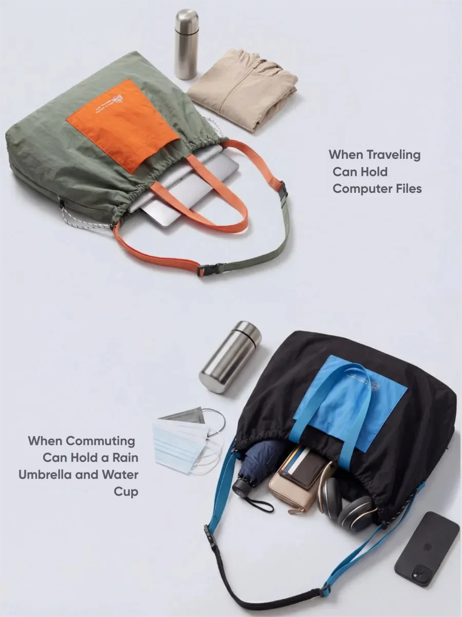 32L Large Capacity Foldable Tote Bag | Ultralight Waterproof Design